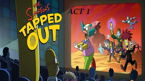 Act 1 The Simpsons Tapped Out Showbiz Showdown 2022 Update 1 Youtube