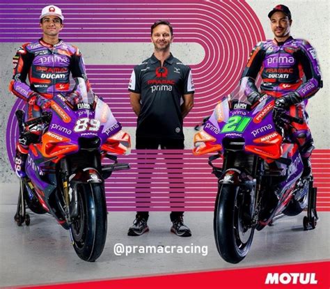 Motul Siap Dukung Prima Pramac Racing Kejar Titel Juara Motogp