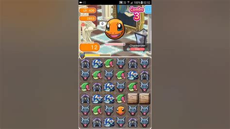 Pokemon Shuffle Mobile Ux Stage 406 Charmander Itemless『ポケとる スマホ版