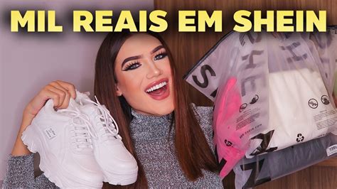 MINHAS COMPRINHAS DA SHEIN YouTube