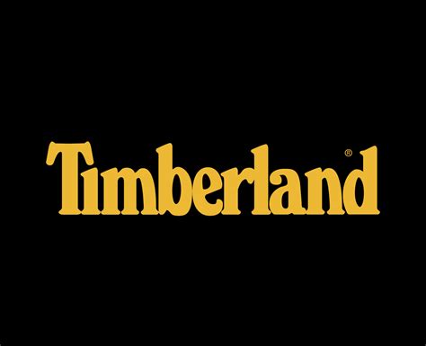 Timberland Brand Symbol Logo Name Yellow Clothes Design Icon Abstract ...