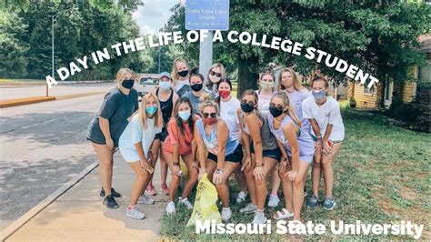 A Day In The Life Of A College Student Missouri State University