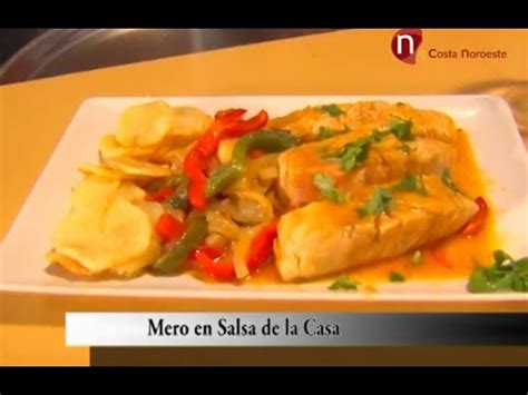 Deléitate con nuestra deliciosa receta de mero en salsa de la casa