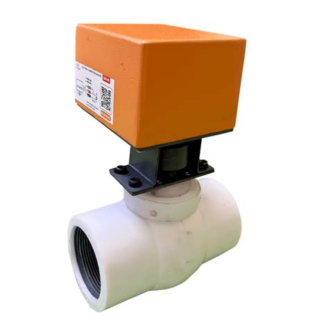 Motorized Ball Valve PVC UPVC CPVC Sensoware