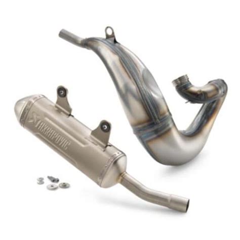 GASGAS AKRAPOVIC HUSQVARNA KTM FACTORY RACING EXHAUST HEADER SILENCER