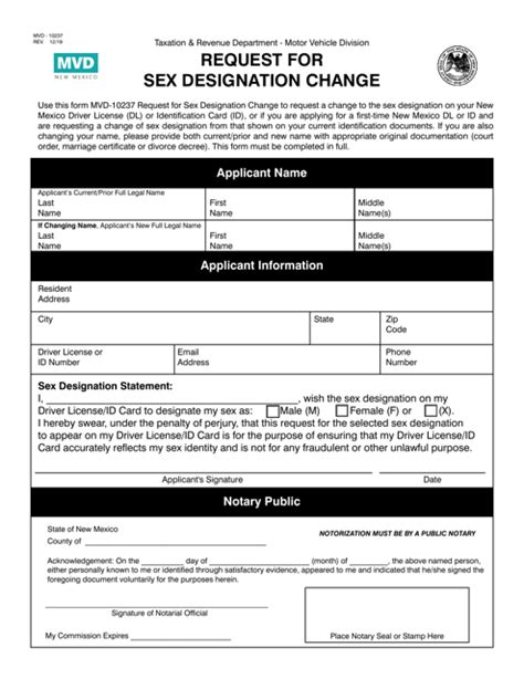 Form Mvd 10237 Fill Out Sign Online And Download Fillable Pdf New Mexico Templateroller