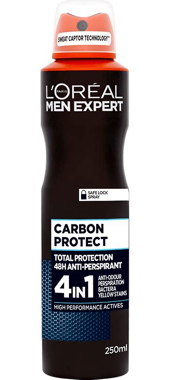 48H Anti Perspirant Deodorant Men Expert Carbon Protect L Oréal Paris