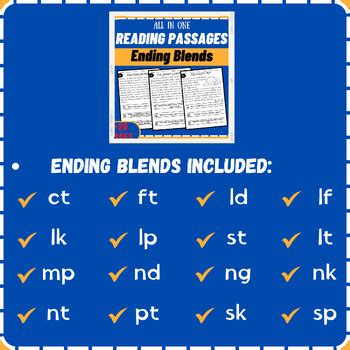 Prefix Suffix And Ending Blends Reading Comprehension Passages Bundle