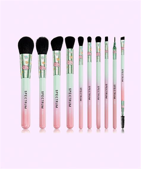 Pastel Pusheen 10 Piece Makeup Brush Set Pusheen Shop