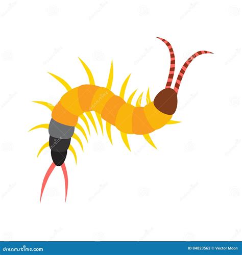 Centipede Cartoon - How To Draw A Centipede, Step By Step, Drawing ...