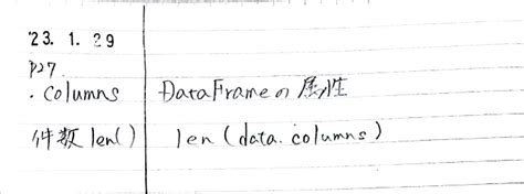 【python独学日記】2023130：p27：構造化データ：データフレームの列を確認 Columns Used Style