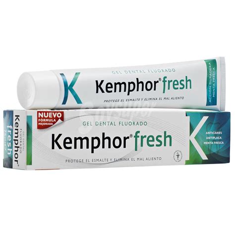 Kemphor Pasta Dent Frica Fresh Gel Fluorado Tubo Ml