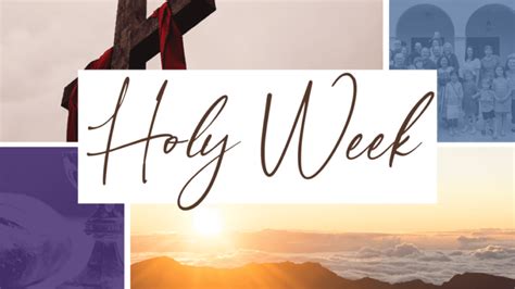 Holy Week And Easter First Umc Decatur