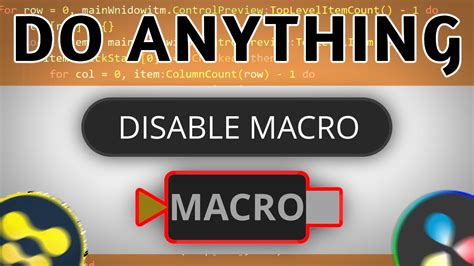 You Can Use Buttons To Optimize Macros In Davinci Resolve Fusion Youtube