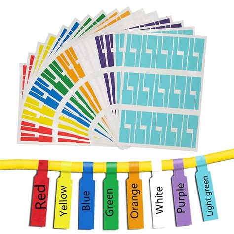 Buy Cable Marker Cable Labelling Labels Colours Sheets