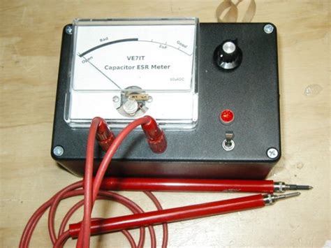 DIY in circuit capacitor ESR meter – Dangerous Prototypes