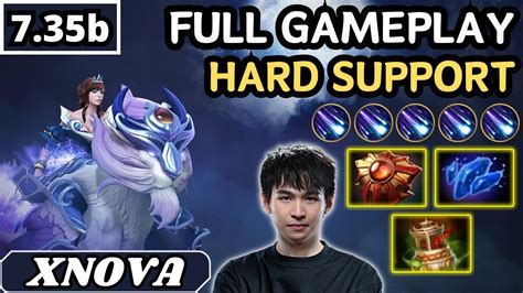 B Xnova Mirana Hard Support Gameplay Assists Dota Full