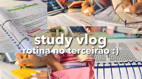 STUDY VLOG 100 Narrado 3 Dias De Estudo E Muita Rotina YouTube