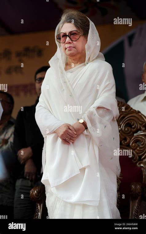 Dhaka, Bangladesh - November 28, 2012: Former Prime Minister and BNP ...