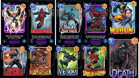 Cards de Pool 3 en Marvel Snap Guía definitiva