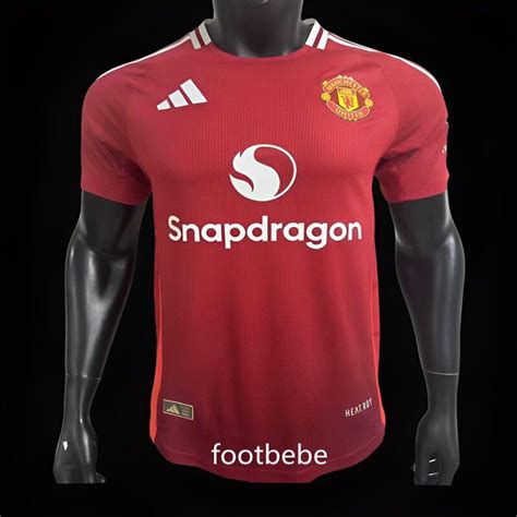 Maillot Match Manchester United Domicile Footbebe