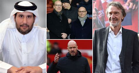 Man Utd Takeover Sheikh Jassim And Sir Jim Ratcliffe Increased Bids As