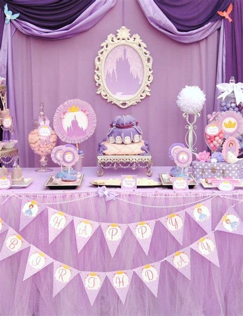 Purple Princess Party Silouettes Disney Por Krownkreations En Etsy