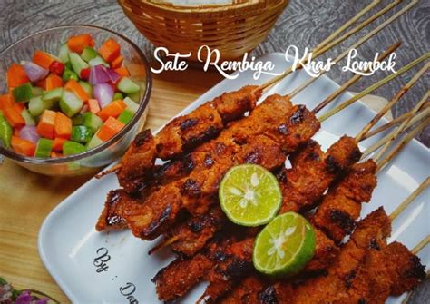 Resep Sate Rembiga Lombok Perpustakaan Resep