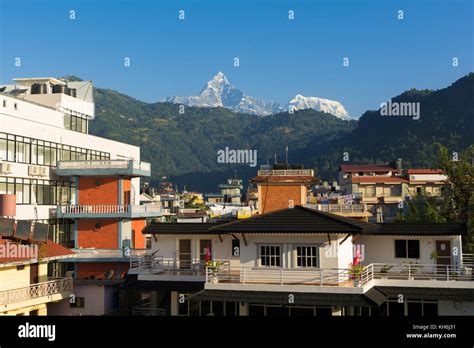 City of Pokhara in Nepal Stock Photo - Alamy