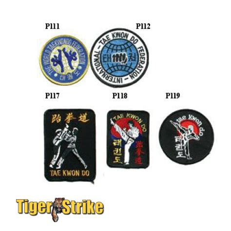 Taekwondo Patches – Tigerstrike Martial Arts