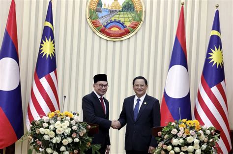 Malaysia Beri Sokongan Kepada Laos Sebagai Pengerusi Asean Tahun Depan