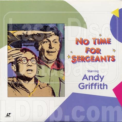 LaserDisc Database - No Time for Sergeants [11195] on LD LaserDisc