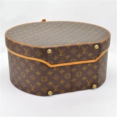 Louis Vuitton Vintage Monogram Boite Chapeaux Ronde Hat Box Case