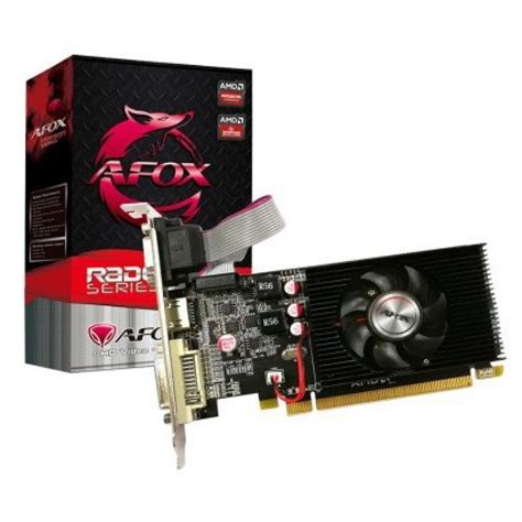 Placa de Vídeo Afox AMD Radeon R5 230 2GB DDR3 AFR5230 2048D3L5