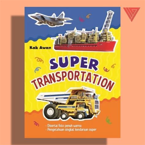 Jual Buku Super Transportation Buku Anak Laksana Shopee Indonesia