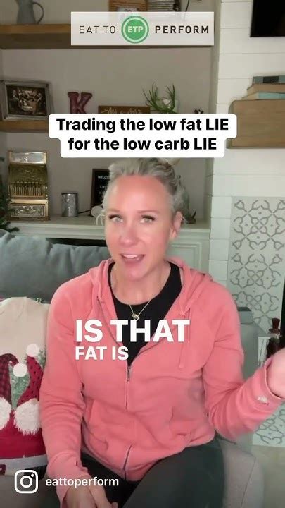 Trading The Low Fat Lie For The Low Carb Lie Youtube