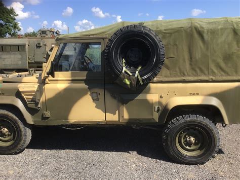 This Land Rover 110 Wolf Is Straight From The Army Starts And Drives Fine