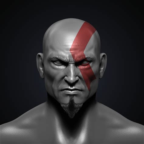 Artstation Kratos Fan Art