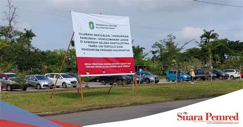 Kembalikan Fungsi Kawasan Olahraga Penataan Gor Khatulistiwa Pontianak