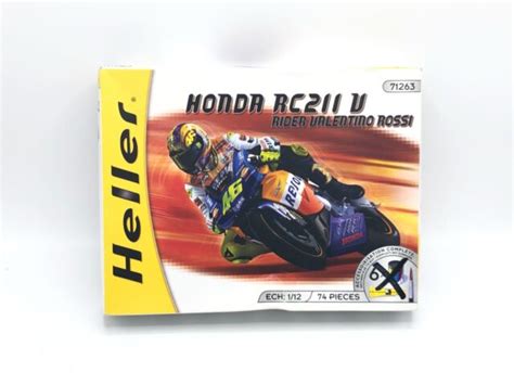 3 Heller 1 12th Scale 71263 Motor Bike Kits Honda Ducati Yamaha One