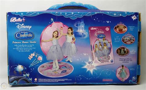 NEW Bella Dancerella Cinderella Disney Princess Dance Studio Mat Wand VHS | #1814172932