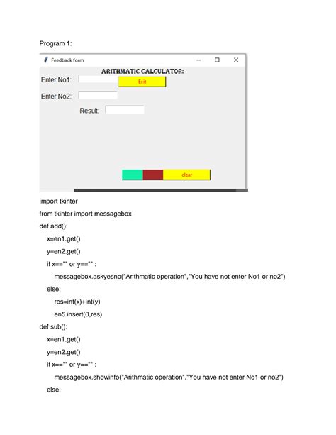 Solution Python Gui Programs Using Tkinter Studypool