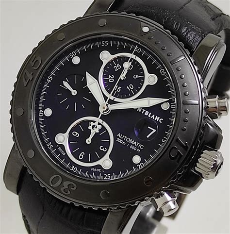 Montblanc Meisterst Ck Sport Chronograph M Diver Catawiki