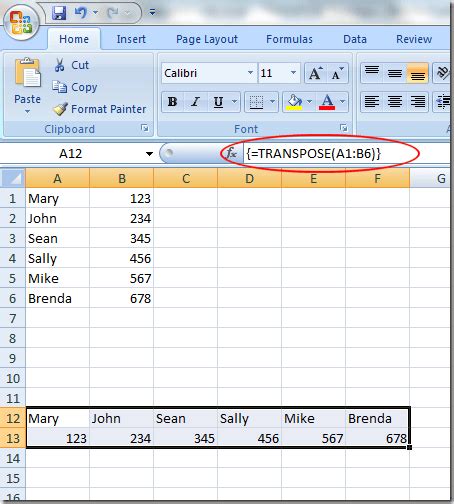 2 Ways To Use Excel S Transpose Function Helpdeskgeek