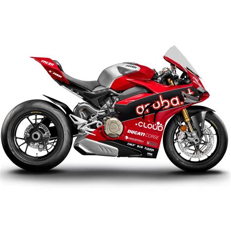 4moto DUCATI Panigale V4R 19 SBK Aruba It Replica Dekorkit