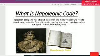 Napoleonic Code French Revolution