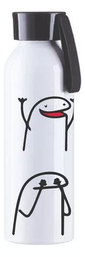 Botella Aluminio Flork Meme Meme Divertido 750ml Cuotas Sin Interés