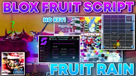 Script Blox Fruit Mobile No Key Rain Fruit Auto Farm Auto Chest