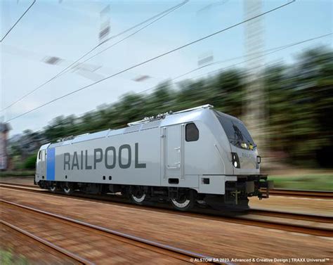 Alstom and RAILPOOL sign a contract for 50 Traxx Universal locomotives ...