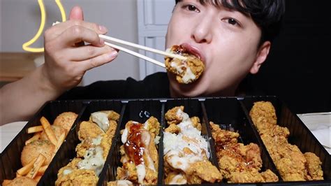 가성비갑 순살만공격 치파포세트 먹방😋 Real Sound Korean Chicken Mukbang Eatingshow